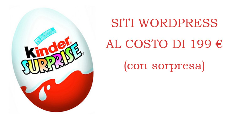 costo sito wordpress