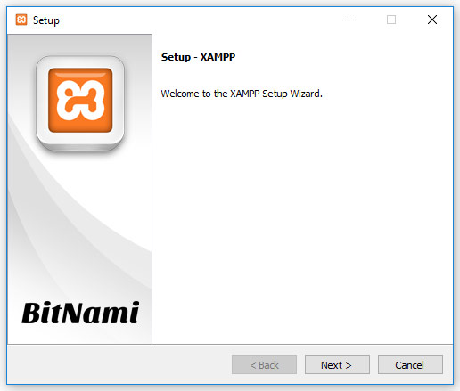 configurazione XAMPP