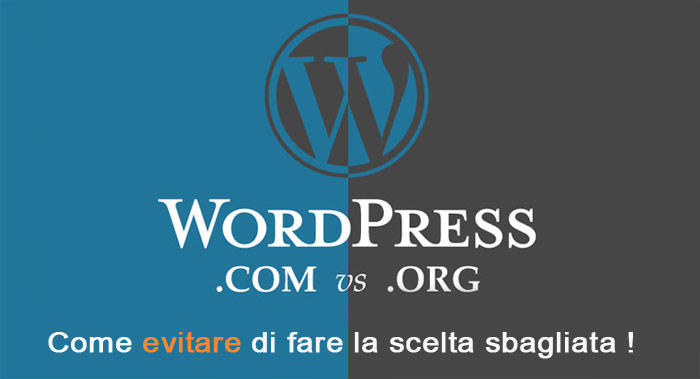 Differenze wordpress.org com