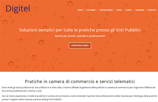 Sito wordpress digitel