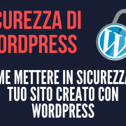 sicurezza wordpress