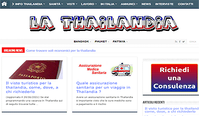 sito wordpress thailandia
