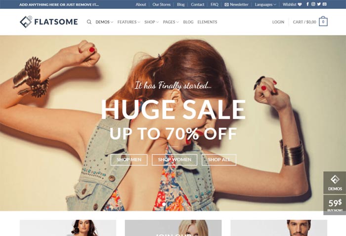 flatsome tema ecommerce