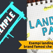 landing page esempi