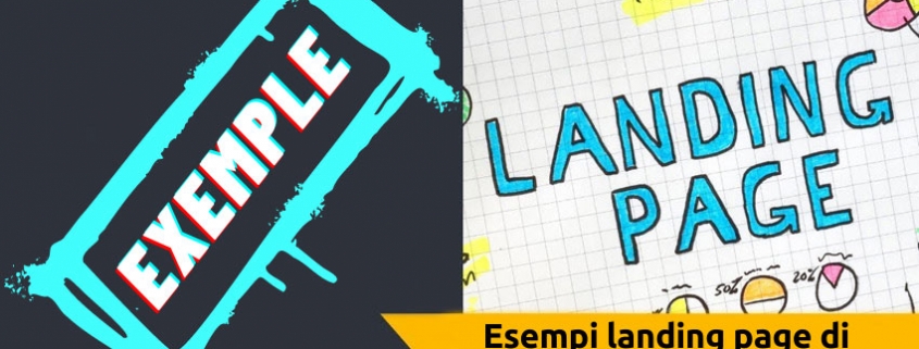 landing page esempi