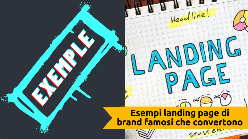 landing page esempi