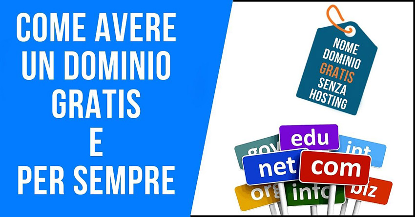 dominio gratis per sempre