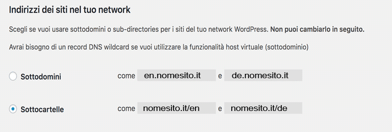 network mutisito wordpress