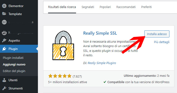 plugin really simple ssl