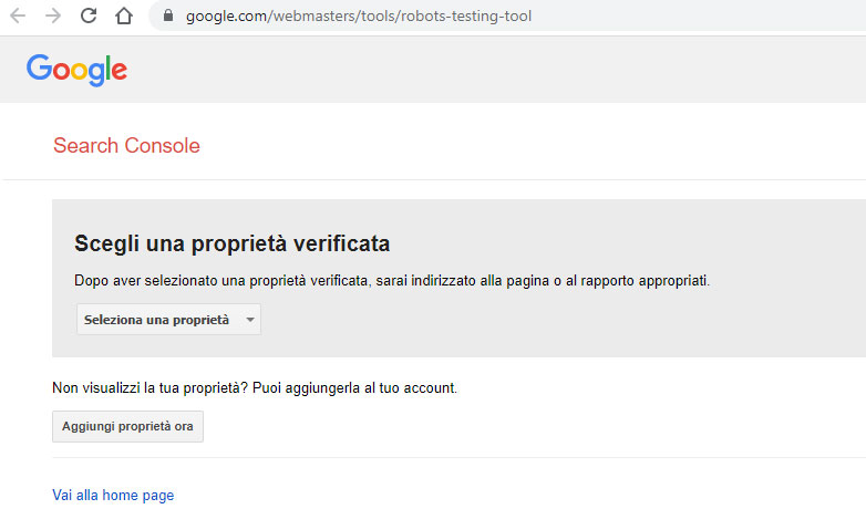 robots txt tester