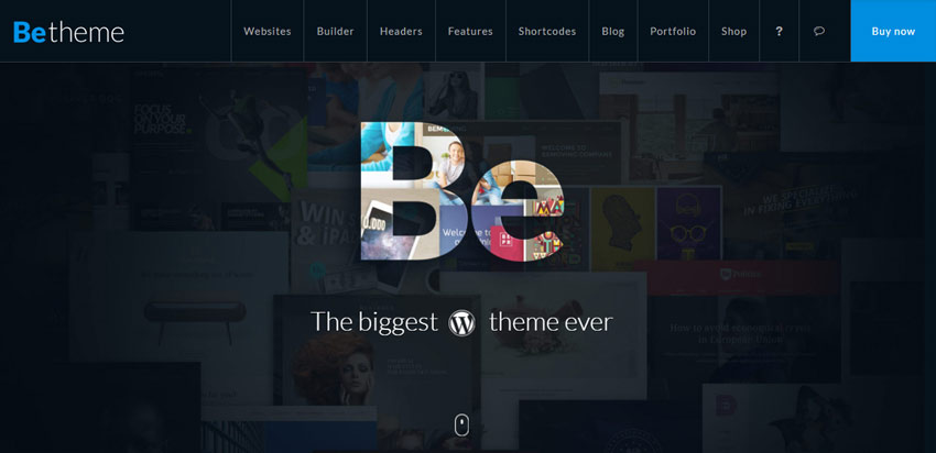 tema wordpress Betheme