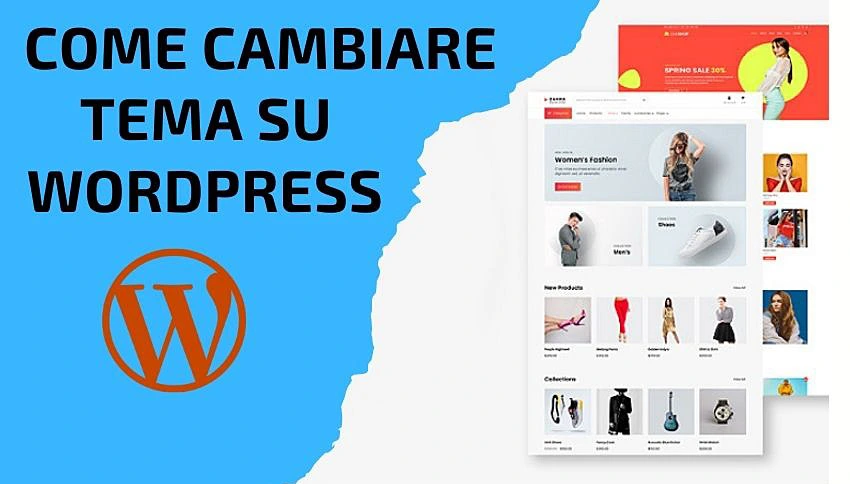 cambiare tema su wordpress