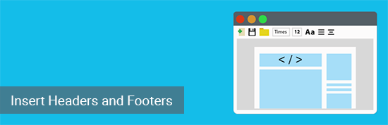 plugin insert headers and footers