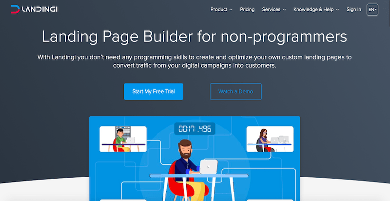 landigi page builder