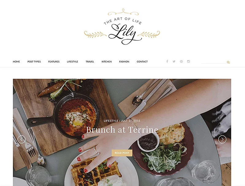 lily tema food blog