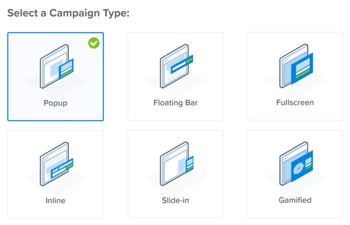 plugin popup optinMonster layout