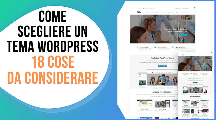 scegliere un tema wordpress