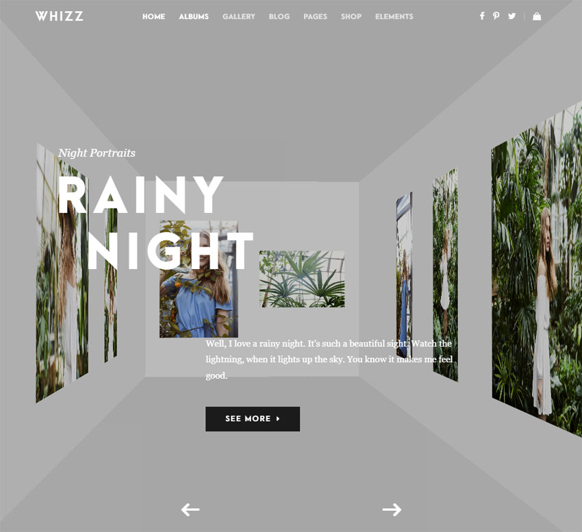 tema per fotografi whizz