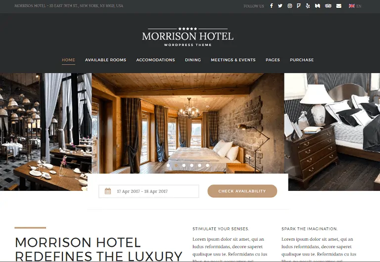 tema hotel morrison