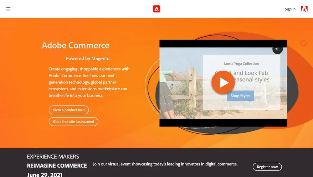 Magento adobe commerce