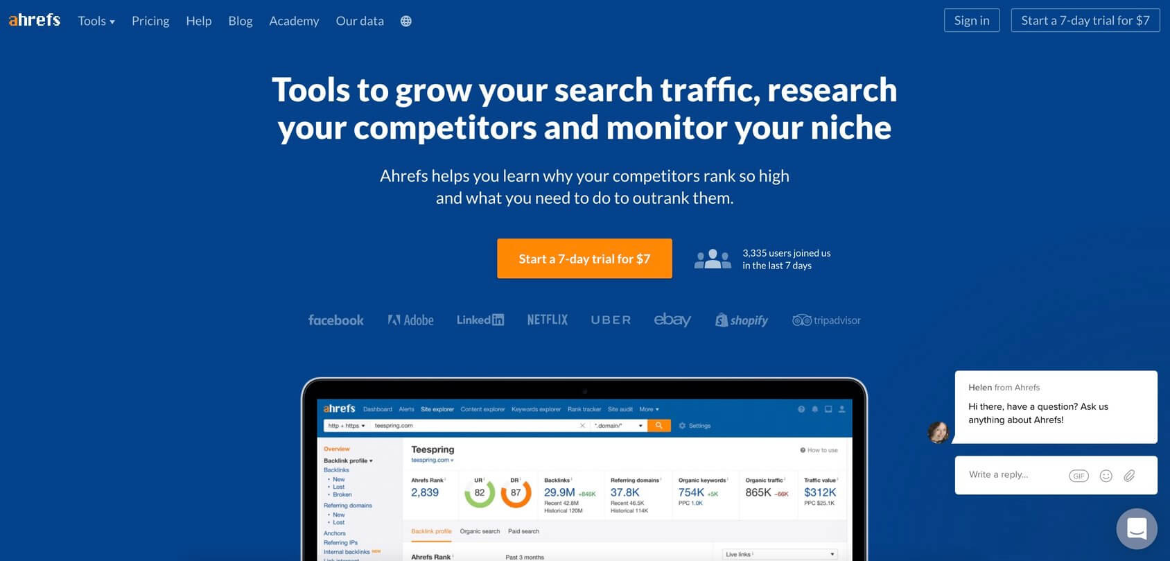 ahrefs seo tool