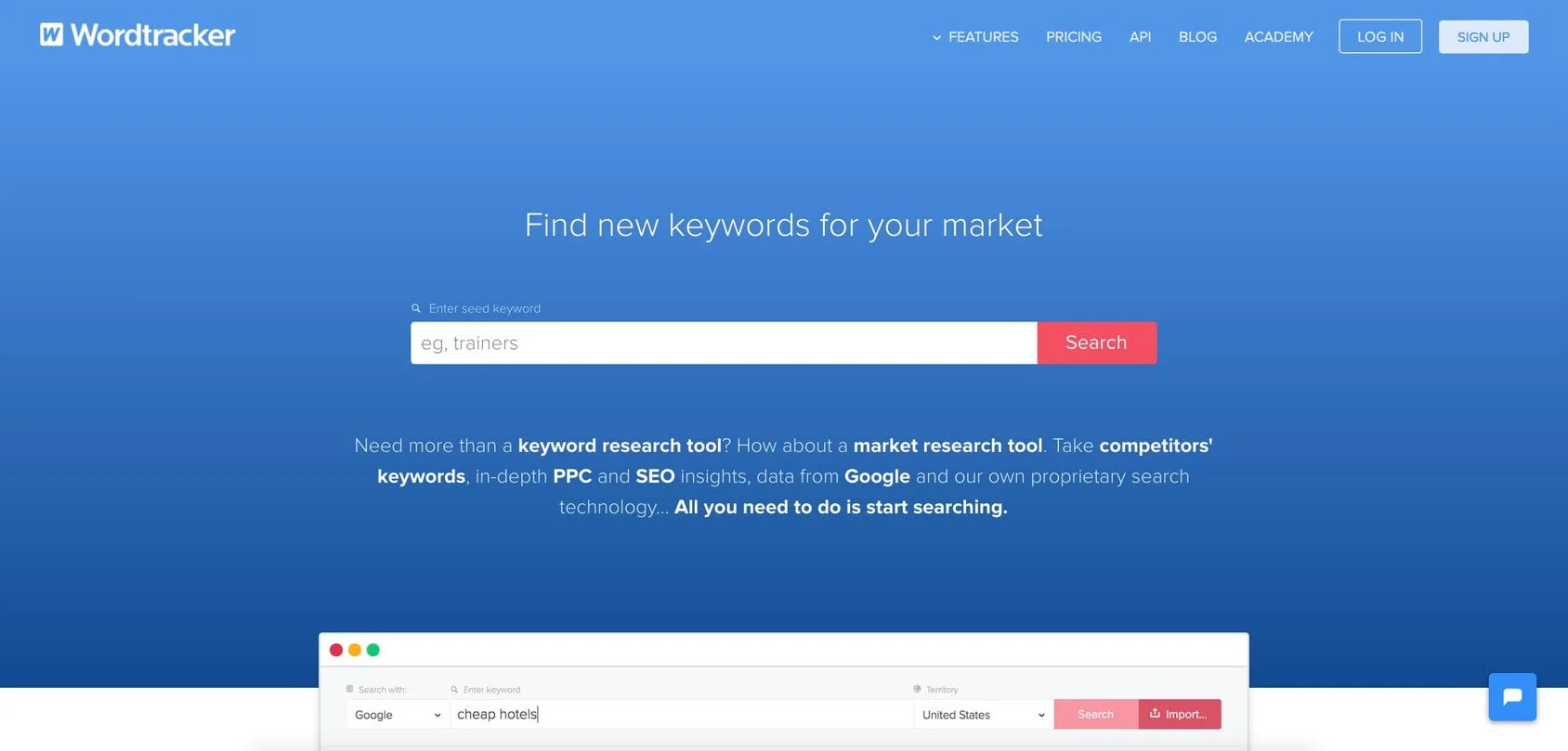 wordtracker seo tool