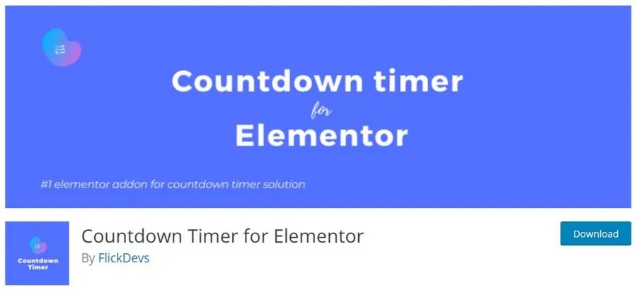 Countdown Timer Elementor