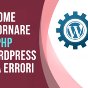 aggiornare php wordpress