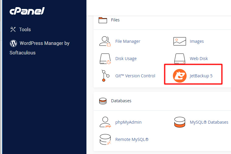 cpanel backup